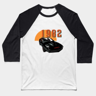1982 Trans Am Knight Rider Baseball T-Shirt